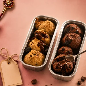 🍪 Viral Cookie Tub – Vanilla & Chocolate